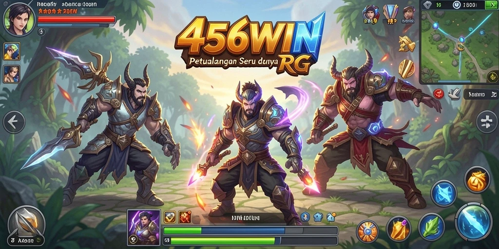 Tangkapan layar 456WIN yang menampilkan aksi seru dalam gameplay RPG.