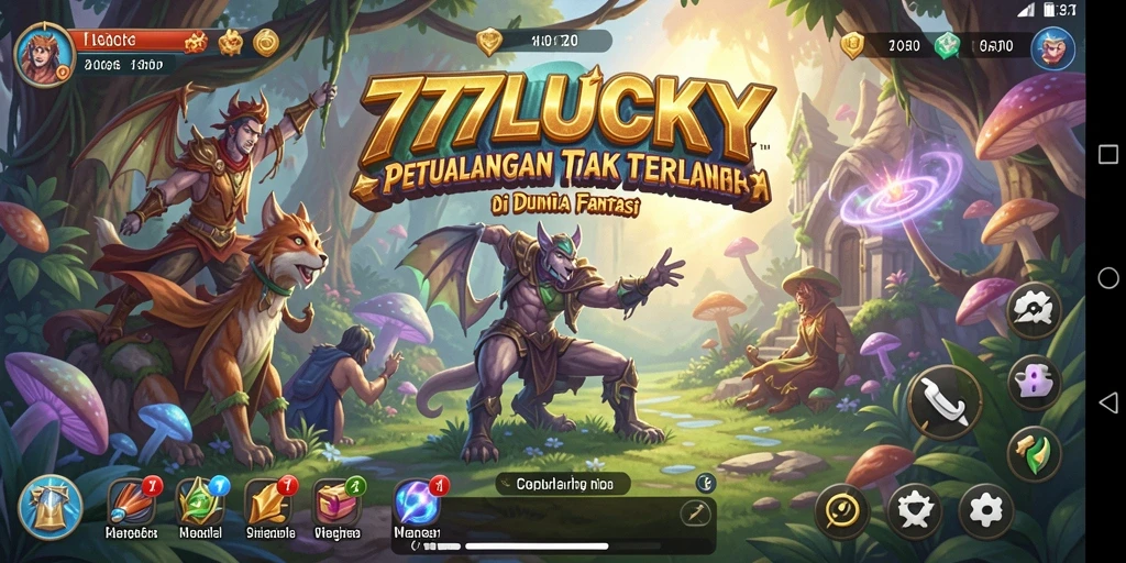 Screenshot dari gameplay seru di 777LUCKY