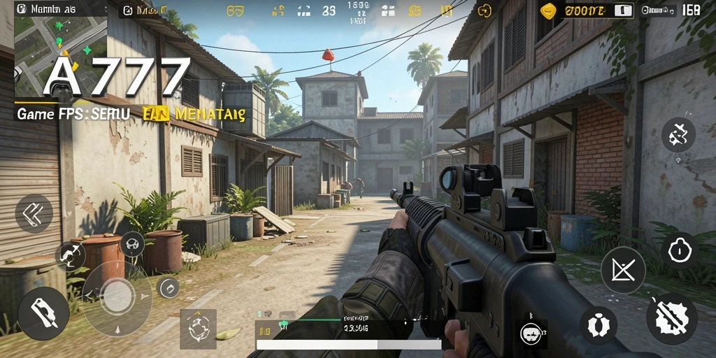 Tampilan gameplay A7777 yang mendebarkan dan penuh aksi.