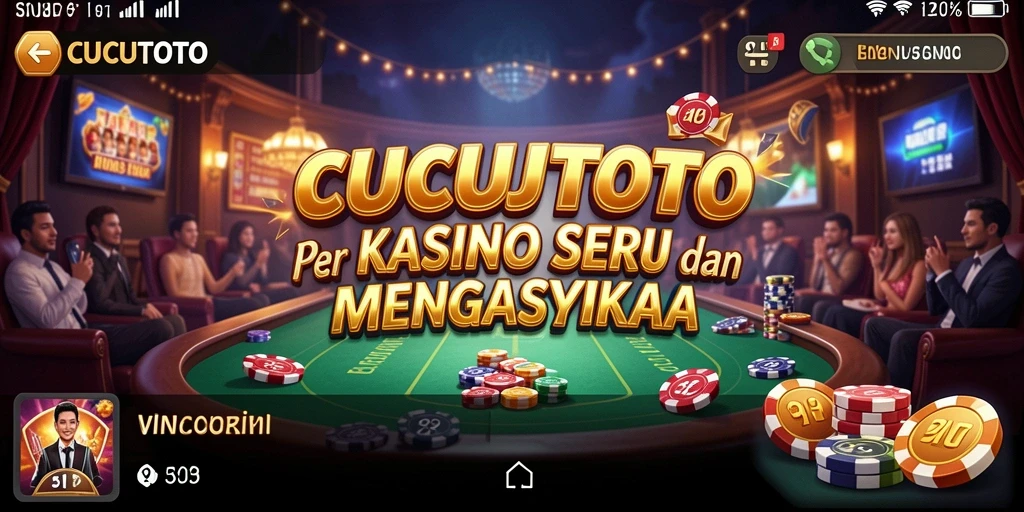 Tampilan menarik dari gameplay CUCUTOTO yang menyenangkan.