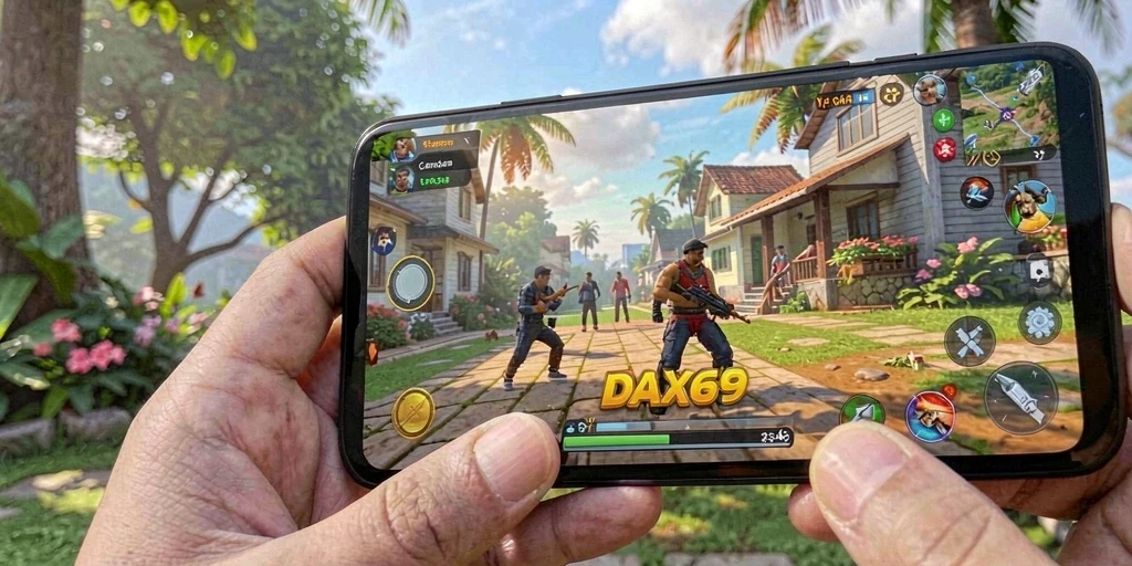 Tangkapan layar utama DAX69 menampilkan keseruan gameplay Casual yang menghibur.