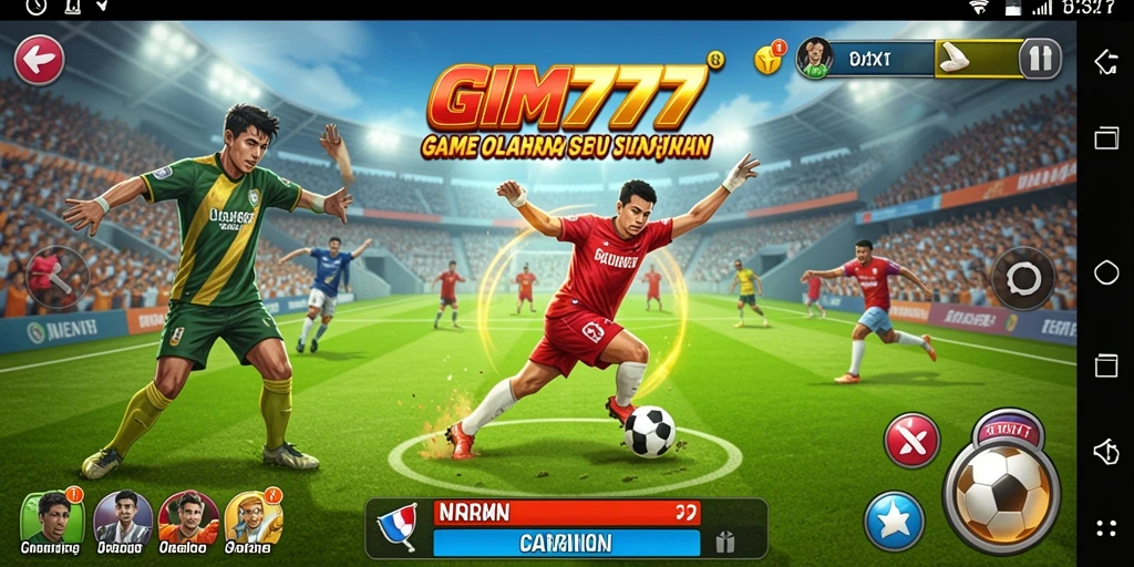 Tampilan gameplay dari GIM777 dengan grafik yang menawan.