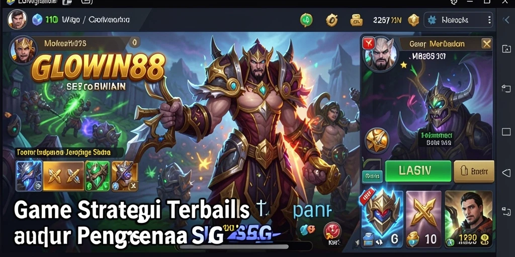 Tampilkan gameplay seru GLOWIN88 dengan strategi mendalam.