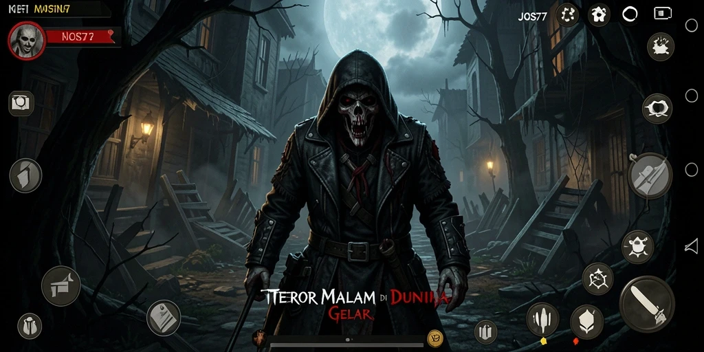 Gameplay menegangkan di JOS77 dengan suasana mencekam.