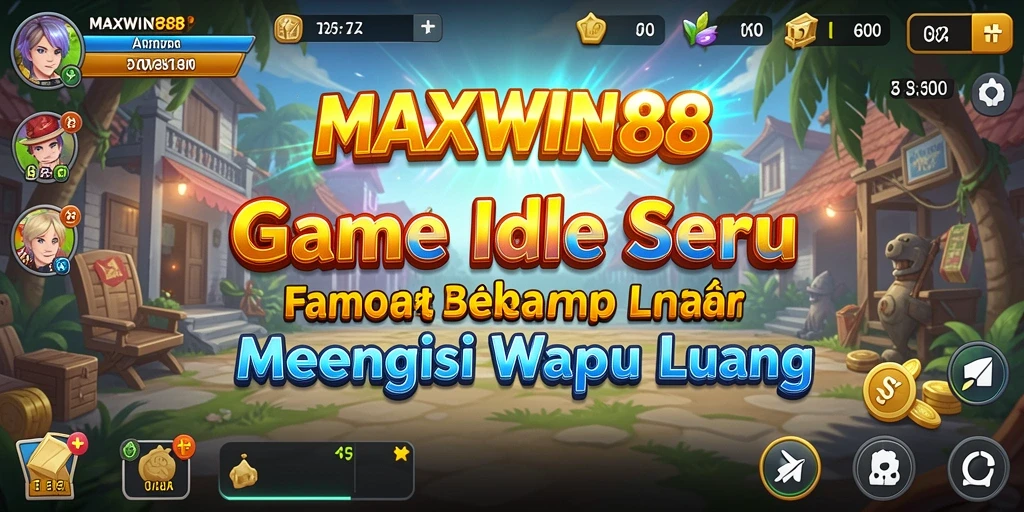 Tampilan gameplay <strong>MAXWIN88</strong> yang menarik dan penuh warna.