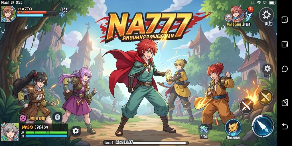 Gameplay NA777 yang menakjubkan dengan karakter anime yang dinamis.