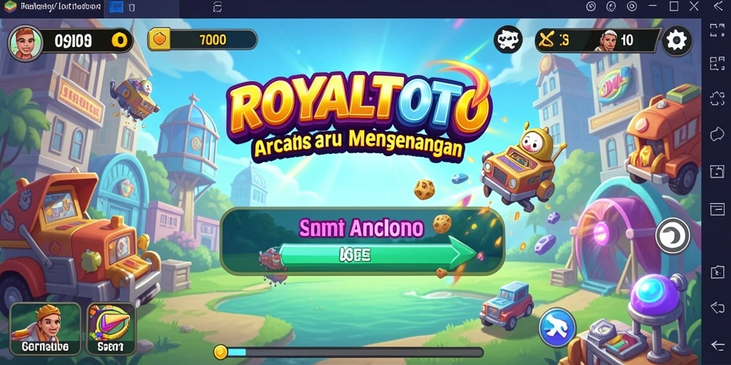 Screenshot gameplay ROYALTOTO menampilkan aksi seru dan mendebarkan.