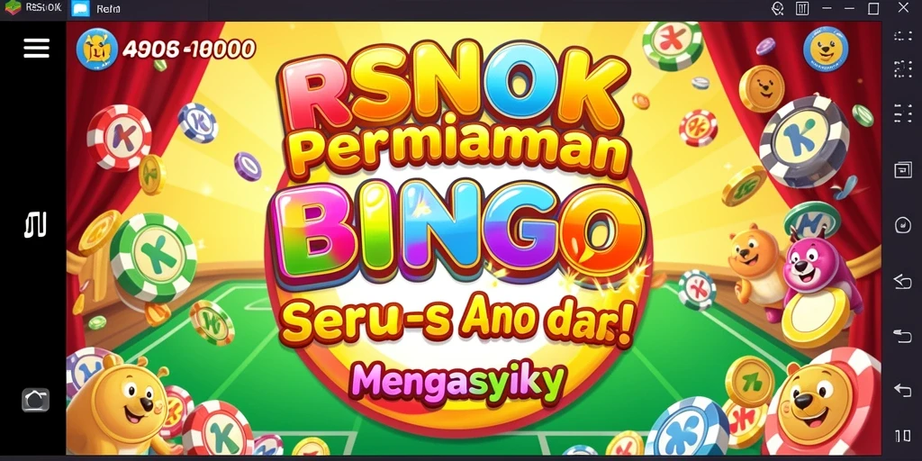 Tampilan gameplay Bingo yang seru dan menegangkan di RSNOK.