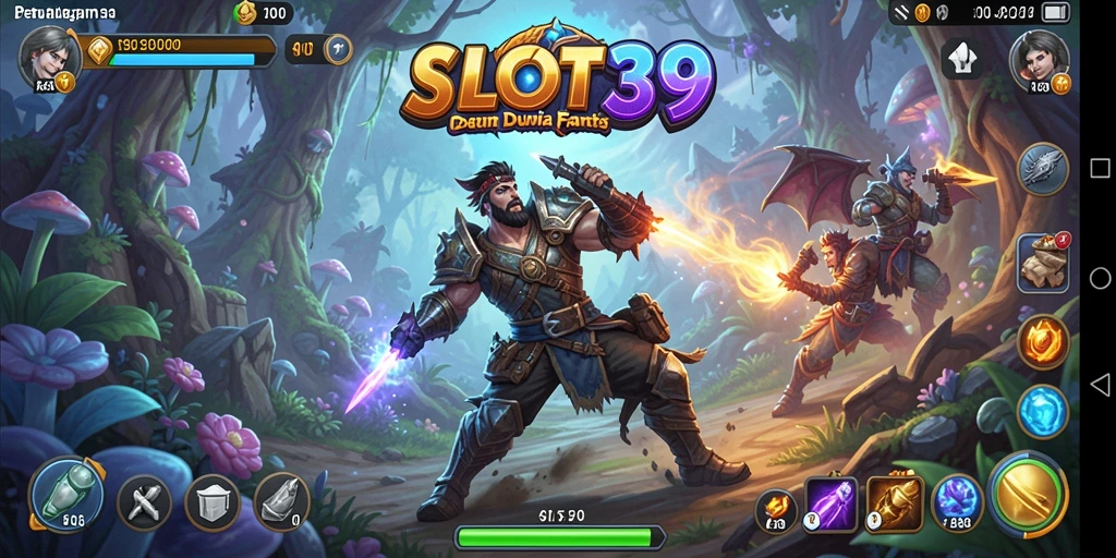 Gameplay seru SLOT39 dengan aksi pertarungan yang intens.