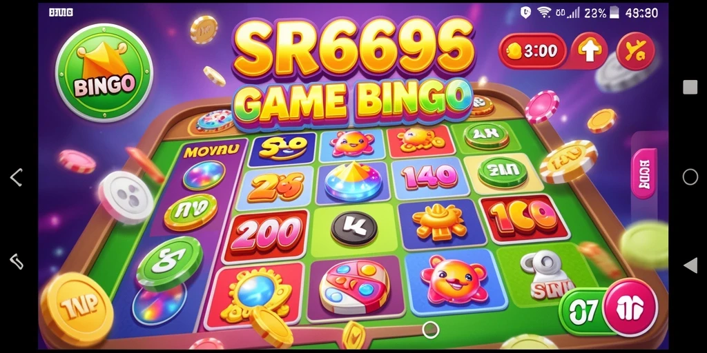 Tampilan gameplay yang seru dalam game Bingo SR6666.