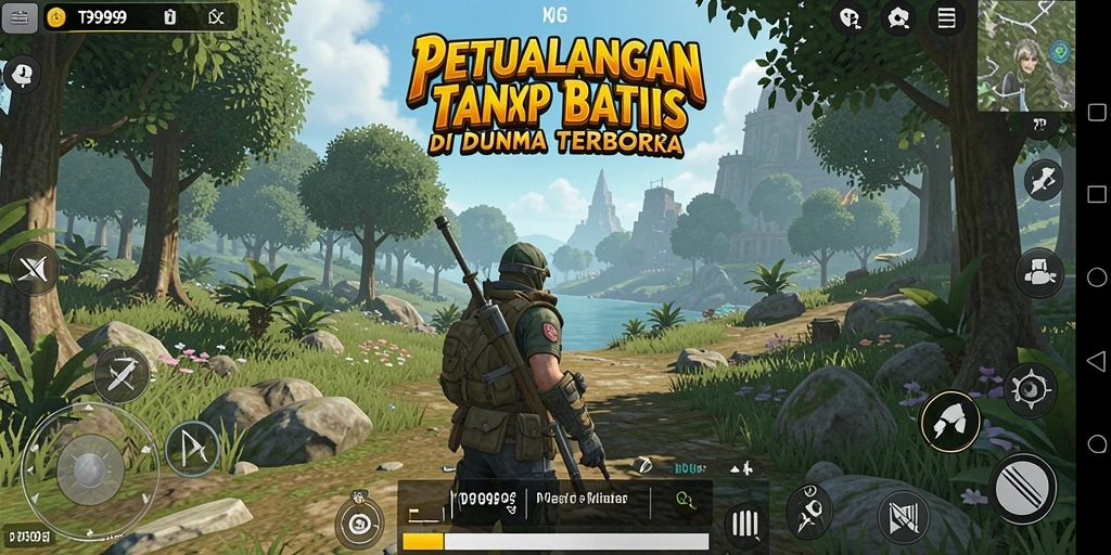 Gameplay T9999 yang memukau dalam dunia Open World.